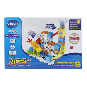 Vtech Marble Rush Starter Track Set 30 Pieces 3 Marbles Construction Toy Ages 4+