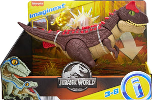 Fisher-Price Imaginext Jurassic World Carnotaurus Interactive Dinosaur Raptor