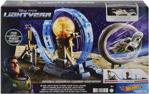Disney Pixar Lightyear Hot Wheels Character Cars Buzz Lightyear Hyper Loop Track