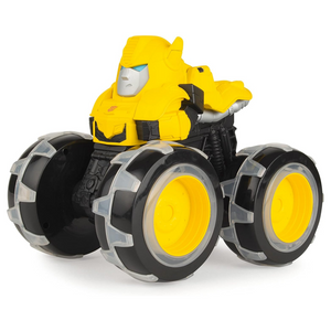 Transformers Bumblebee Monster Treads Truck Toy with Light-Up Wheels for Kids 3+