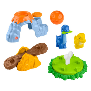Fisher-Price Little People Toddler Playset Spin And Play Dinosaur Playground