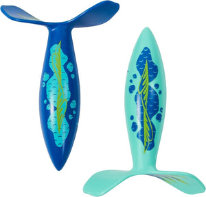 SwimWays Swirl Divers Kids Fish-Shaped Pool Dive Toys 2-Pack Water Swimming Play