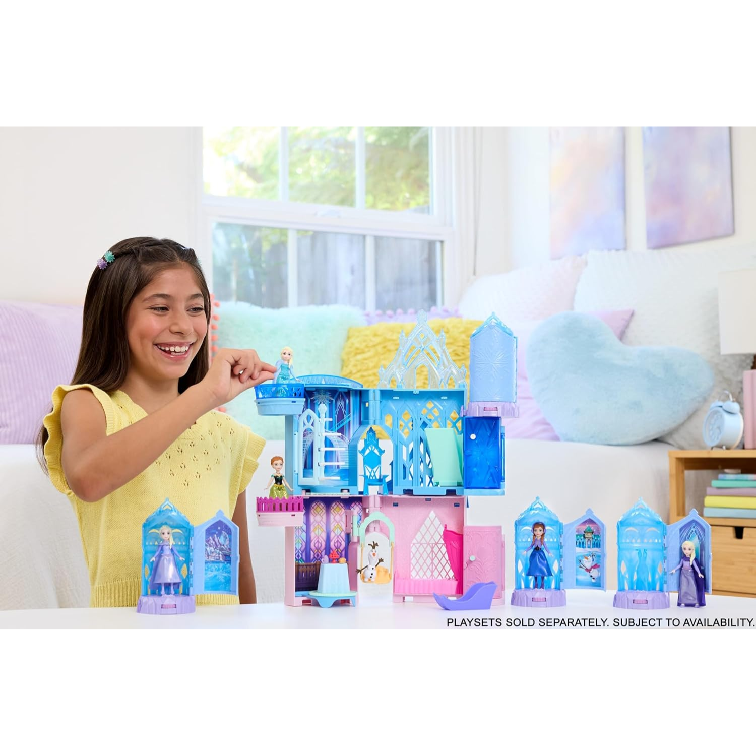 Frozen Ice Reveal 3 Small Doll Assortment Spin Surprise Playset Ages 3 + New Toy