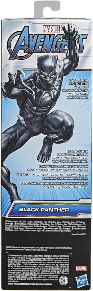 Avengers Marvel Endgame Titan Hero Series Black Panther 12" Action Figure