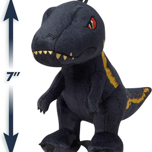 Jurassic World Dinosaur 7 Inch Soft Plush Indoraptor Stuffed Animal New Toy