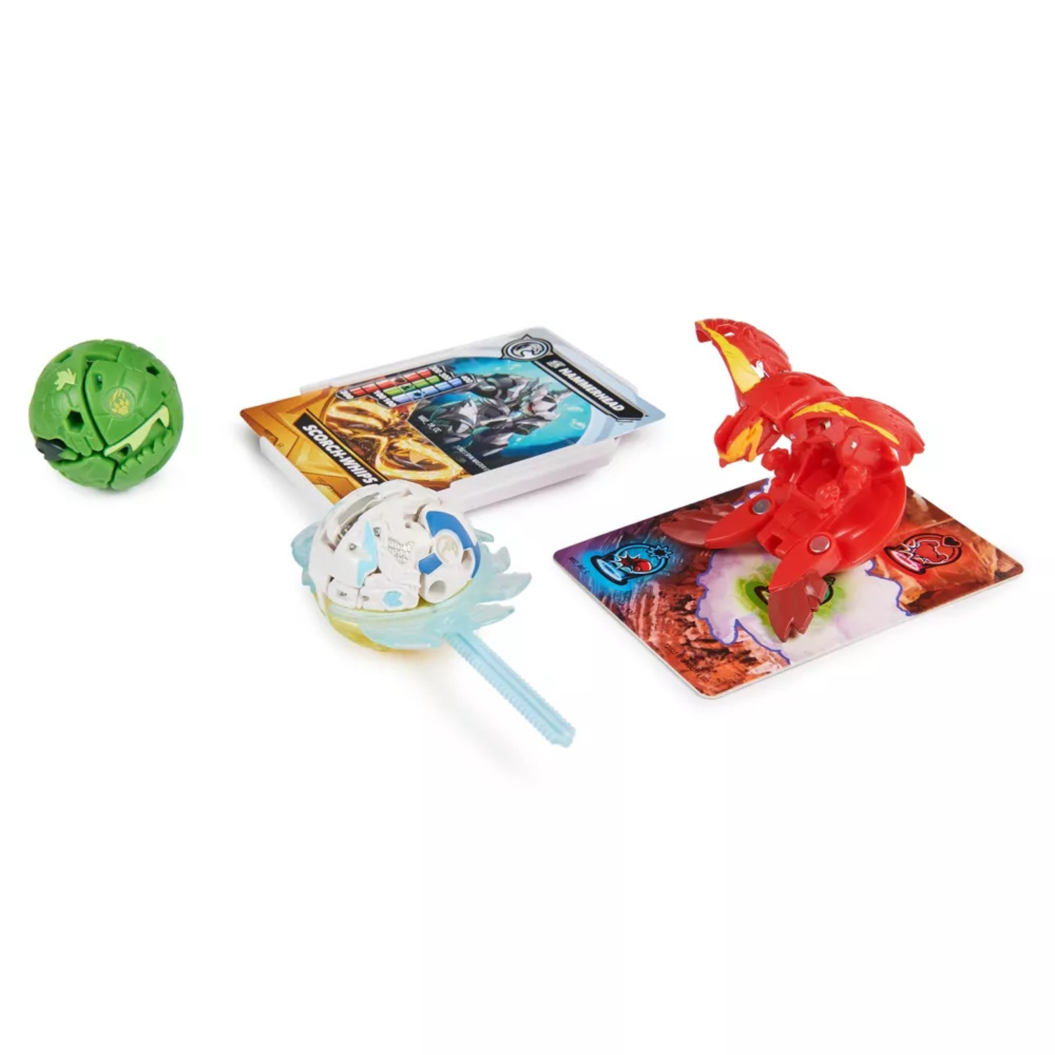 Bakugan Special Attack Hammerhead Bruiser Ventri 3 Pack Spinning Battle Figures