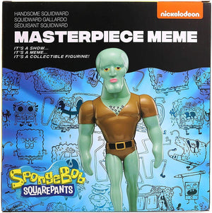 SpongeBob SquarePants Masterpiece Meme Squidward Open eyes