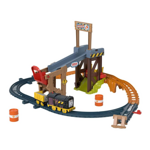 Thomas and Friends Motorized Toy Train Set Diesel Lift Load Construction