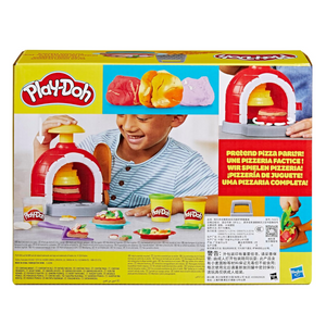 Play-Doh Kitchen Creations Pizza Oven Pretend Play Set 6 Compound 8 Accessories