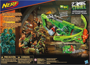 Nerf Zombie Strike Outbreaker Bow 8+ Toy Gun Blaster Boys Girls Play Crossbow