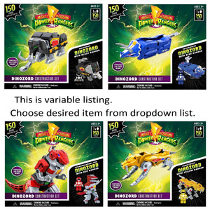 Mighty Morphin Power Ranger Toy 150 Pcs Action Figure Construction Set New Toy