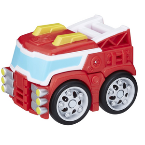 Playskool Heroes Flip Racers Pullback Transformers Rescue Bot Quickshadow Robot