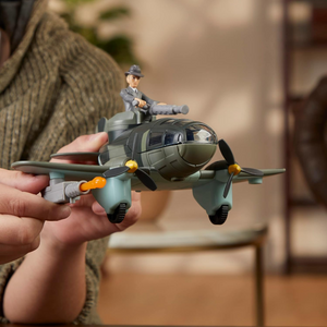 Indiana Jones Worlds of Adventure Doctor Jürgen Voller Plane Action Figure Set4+