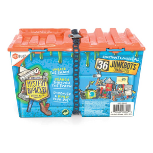 Hexbug Junkbots Alley Dumpster Assortment Kit 24 Pieces Buildable Figures 5+