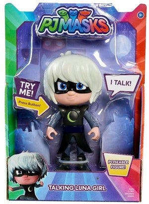 PJ Masks Deluxe Talking Luna Girl 15cm Poseable Action Figure for Kids