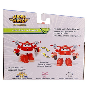 Super Wings aircraft Articulated Action Jett 8cm New Toy Plane Robot