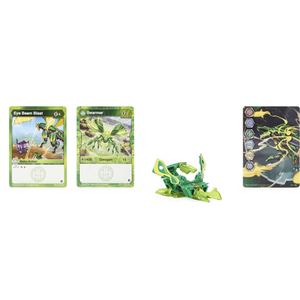 Bakugan Geogan Rising Collectible- Swarmer - Action Figure and Trading Card Game