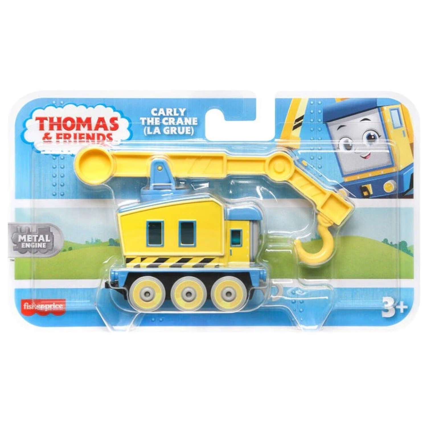 Thomas & Friends TrackMaster Carly Crane Push Along Die-Cast Metal Truck Ages 3+