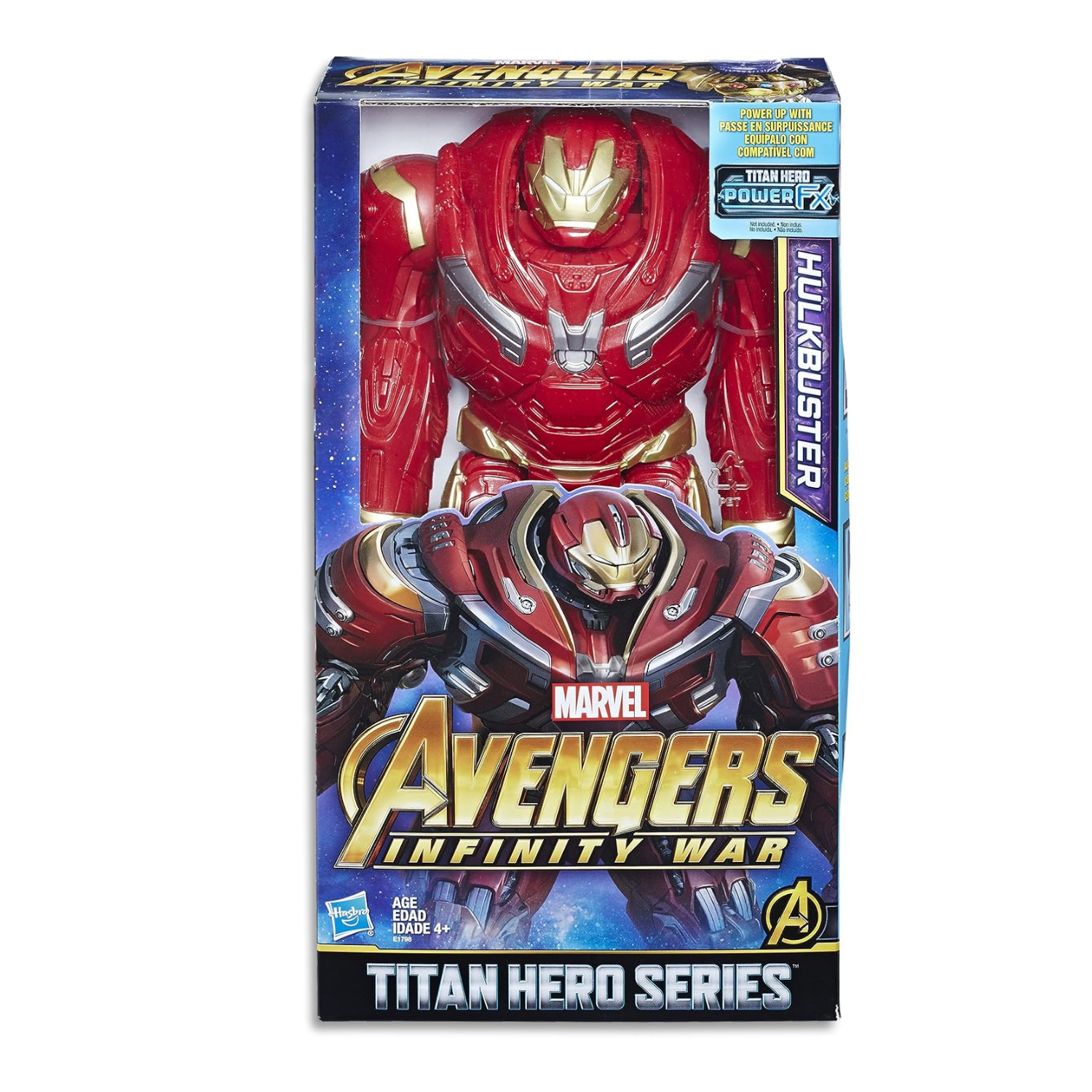 Marvel Avengers Titan Hero Hulkbuster 12" Action Figure Power FX Toy Ages 4+