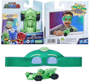 PJ Masks Hero Car And Mask Set Catboy Gekko Owlette Race Play