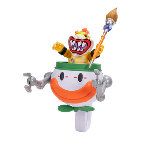 Super Mario Galaxy Movie Bowser Jr. With Clown Car New Toy