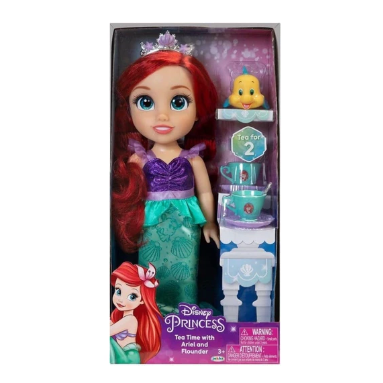 Jakks Disney Princess Doll Tea Time Ariel Play Frozen Gift