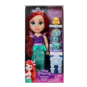Jakks Disney Princess Doll Tea Time Ariel Play Frozen Gift