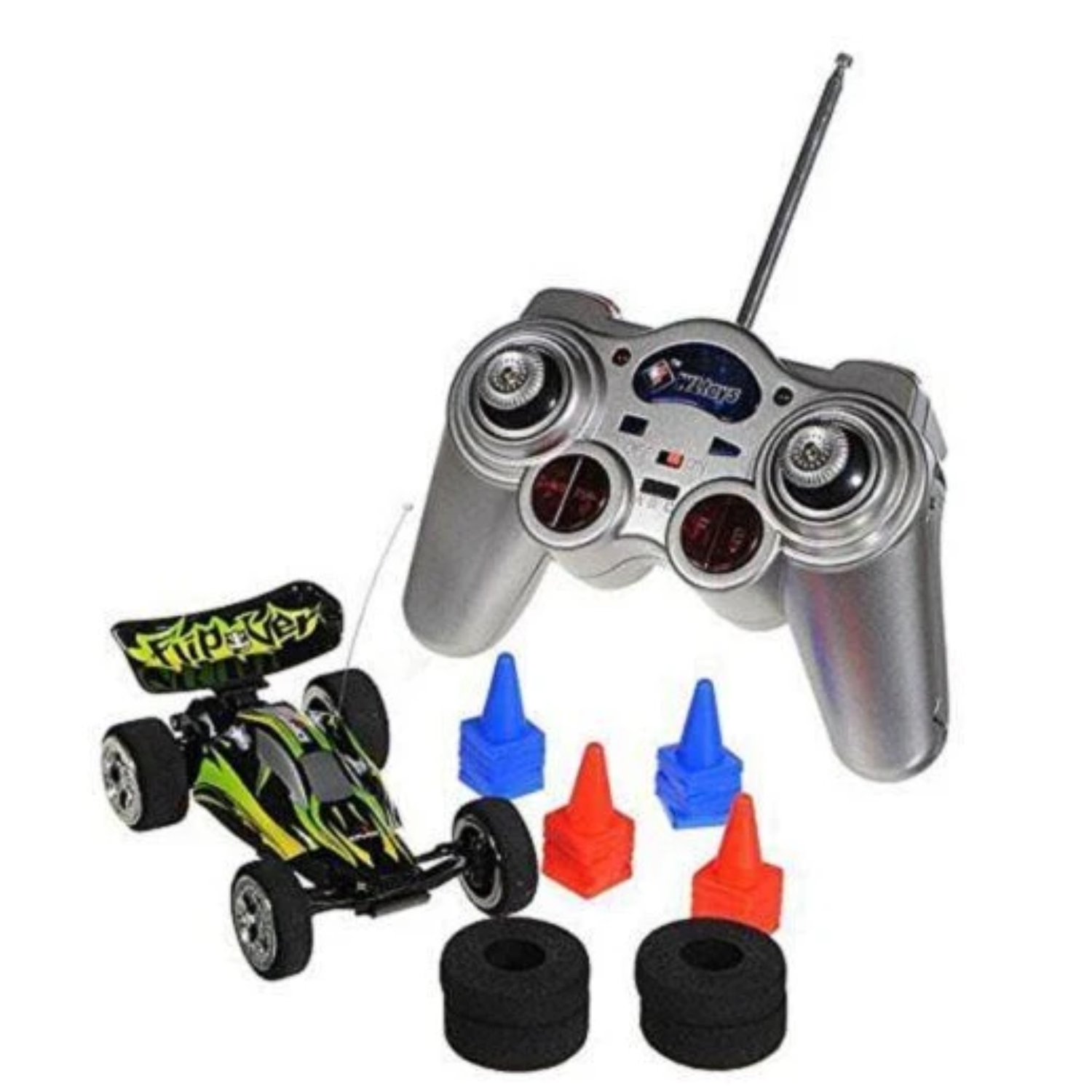 WL Toys King of RC Ages 5+ Toy Challenger IR Remote Control Car Mini Buggy Race