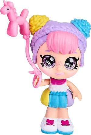 Kindi Kids Minis Collectable Ferris Wheel and Posable Bobble Head Figurine Toy