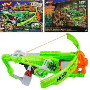 Nerf Zombie Strike Outbreaker Bow 8+ Toy Gun Blaster Boys Girls Play Crossbow