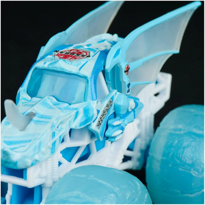 Monster Jam Fire & Ice 2 Pack Whiplash vs Dragonoid Die-Cast Trucks 1:64 Scale