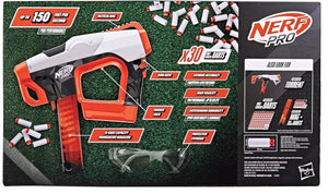 Nerf Pro Sender Half-Length Semi Automatic Blaster 30 Nerf Pro Darts Eyewear