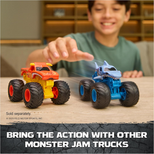Monster Jam Smash & Bash SmashBot Playset with Launcher Monster Truck