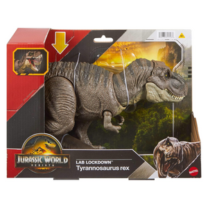 Jurassic World Rebirth Lab Lockdown Tyrannosaurus Rex New Toy Dinosaur