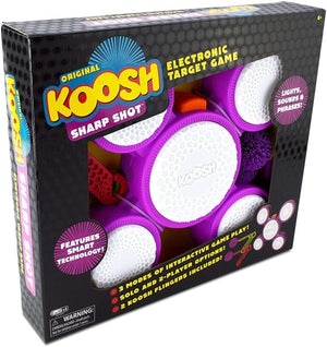Koosh Sharp Shot Interactive Target 3 Games to Play Ball Criss Cross Target Toss
