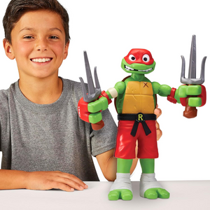 Tales of Teenage Mutant Ninja Turtles Giant Roll N Punch Raphael Figure New Toy
