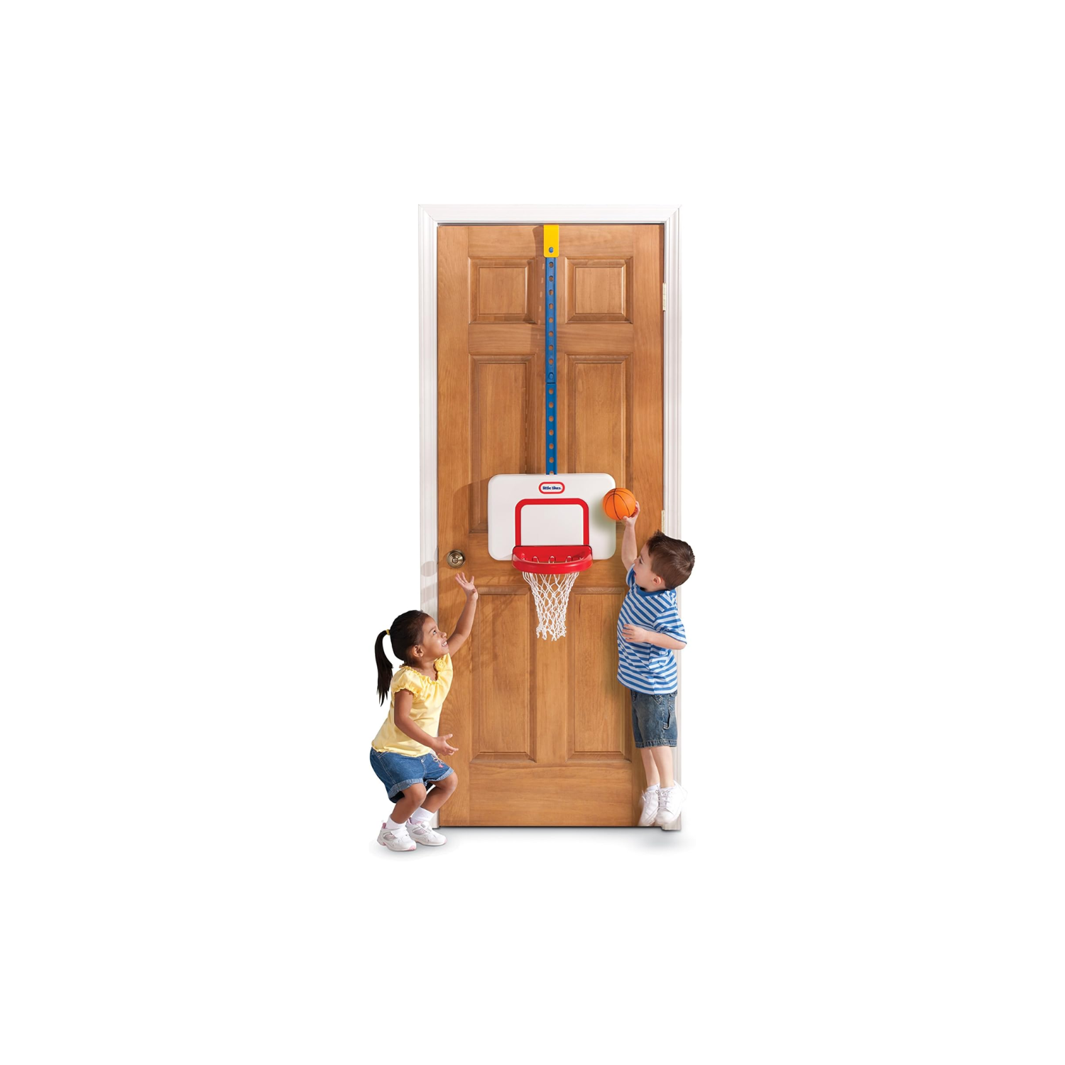 Little Tikes Attach 'n Play Basketball Set Over the Door Hoop Kids Toy Ages 3+