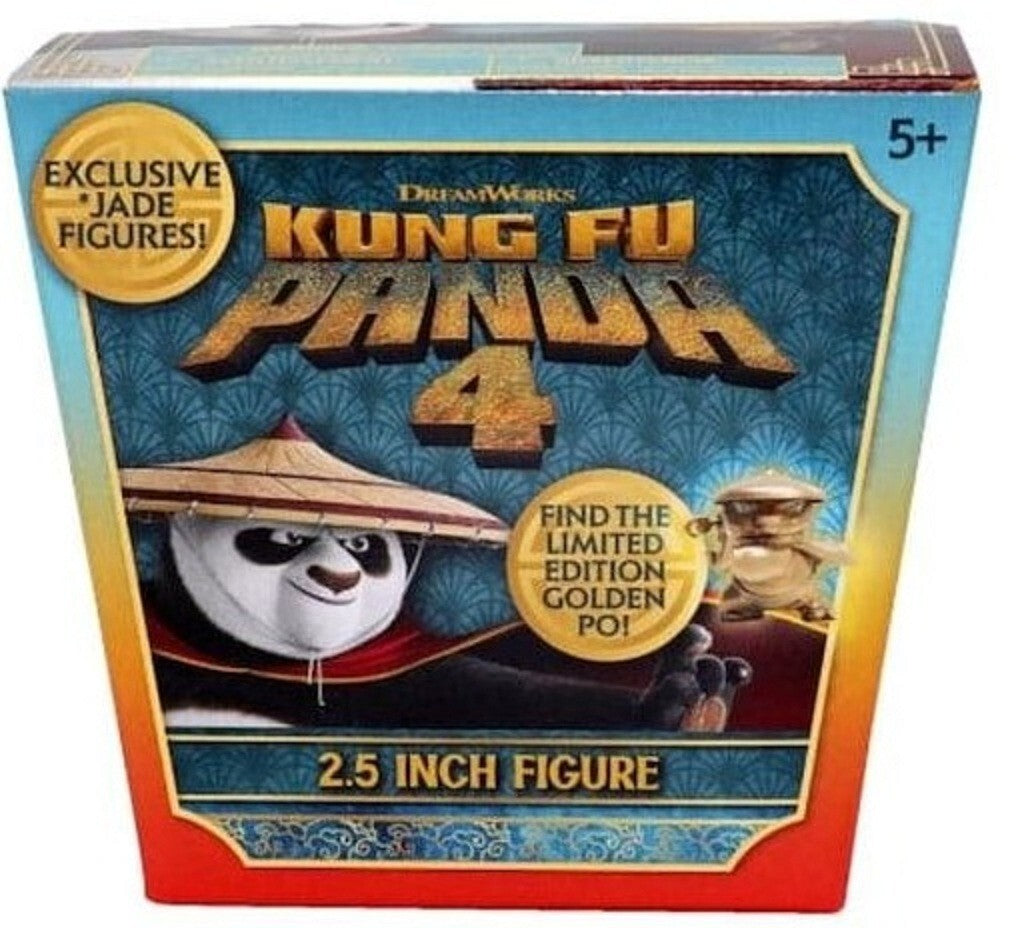 Kung Fu Panda Assorted 4 Collectible 2.5" Figure Noodle Box Surprise Blind Box