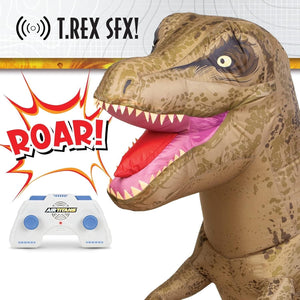 Jurassic World Massive Attack Inflatable T-Rex RC Over 6 Feet Long Dinosaur Play
