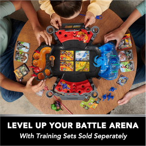 Bakugan Battle Ground Arena Toy Set Spin Attack Dragonoid Battle Fight Play 6+XS
