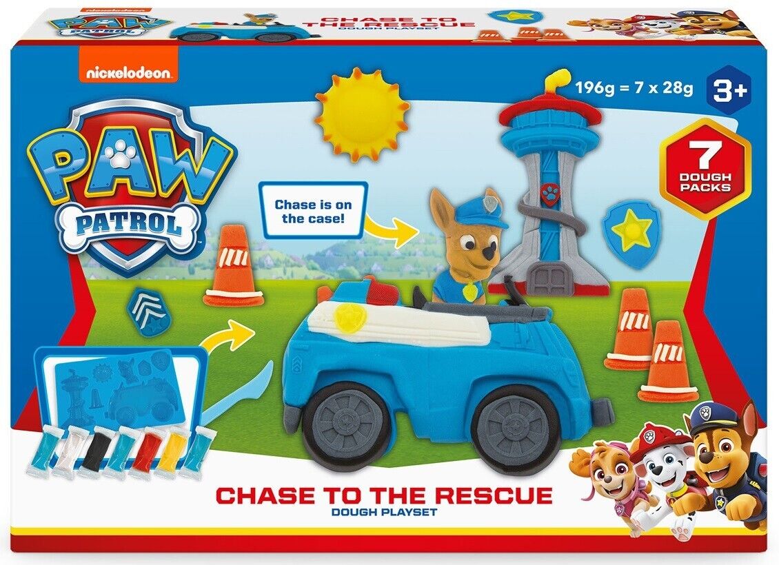 Paw Patrol Rescue Dough Playset Marshall Chase Ages 3+ New Toy Play
