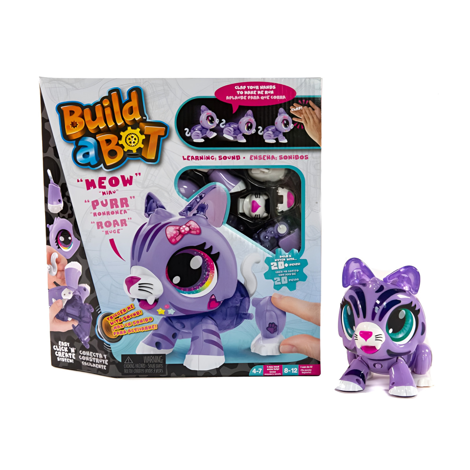 Build A Bot Kitten Interactive DIY Robotics Toy STEM Learning Ages 4 to 7