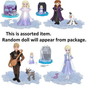 Mattel Disney Frozen Small 1 Doll Set Ice Reveal with Squishy Ice Gel 6 Surprise