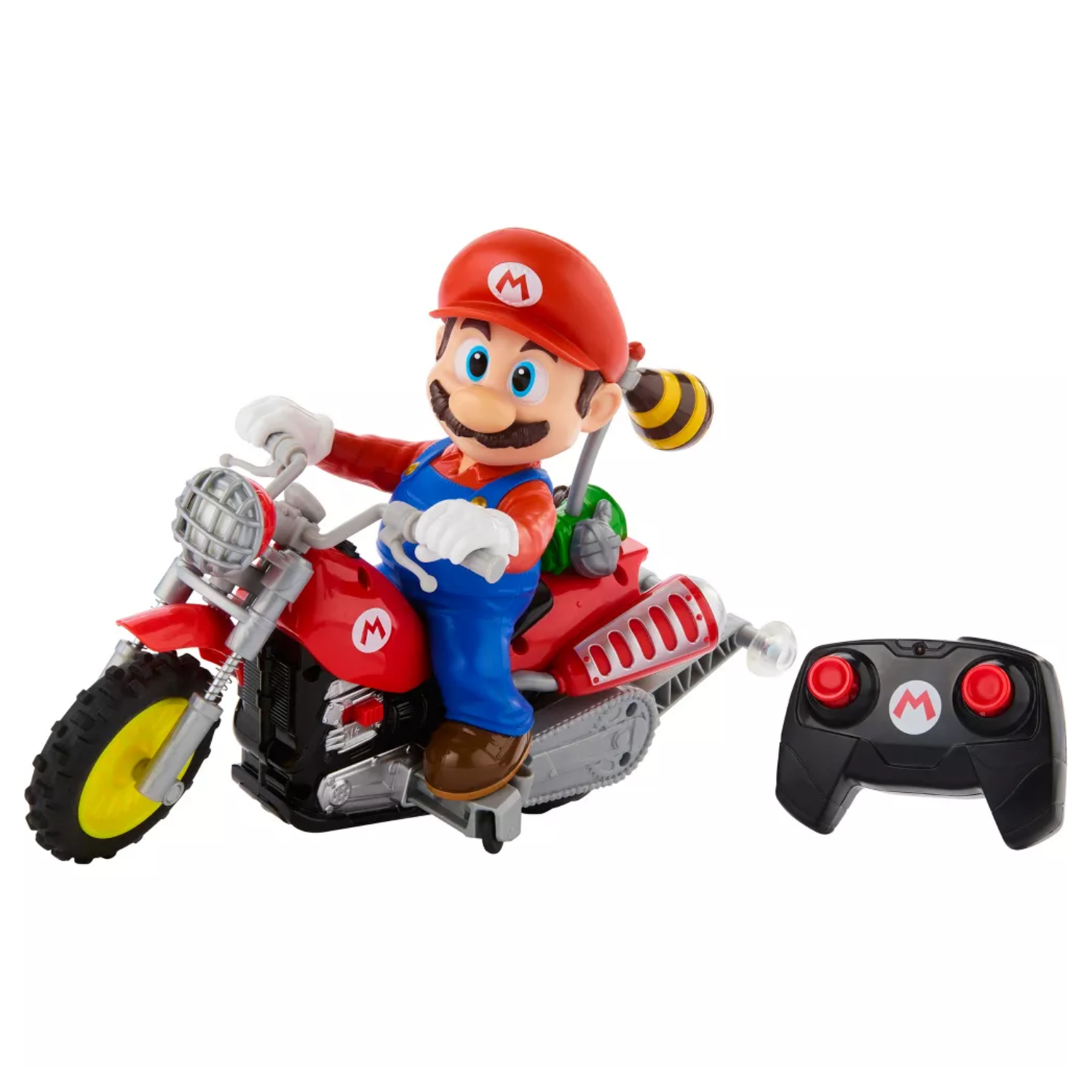 Hot Wheels RC Mario Galaxy Wheelie Motocross Remote-Controlled Bike New Toy