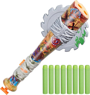 Nerf Zombie Strikeout Dart Blaster 8 Nerf Elite Darts Foam Blade Pull Back Prim