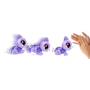 Build A Bot Kitten Robotic Pet Build Kit STEM Learning Sounds Interactive PlayOn