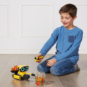 WowWee Botsquad Gripping Path Clear RC Interactive Robot Build Construction Toy