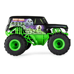 Monster Jam Official Grave Digger Remote Control Monster Truck 1: 24 RC Car 4+