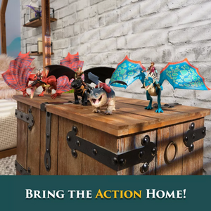 How to Train Your Dragon Final Battle Figure Set Toothless Hiccup New Toy