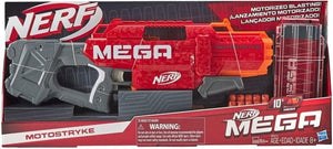 Nerf Motostryke Motorised Blaster Contains Mega 10 Dart Clip New Toy
